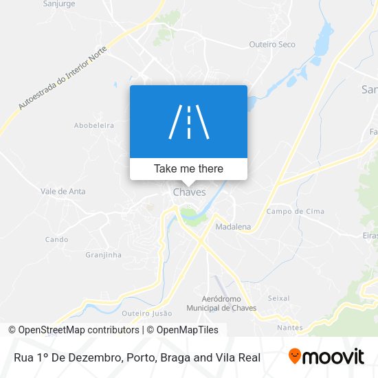 Rua 1º De Dezembro map