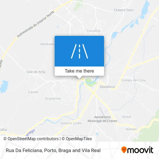 Rua Da Feliciana map