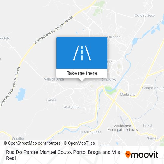Rua Do Pardre Manuel Couto map