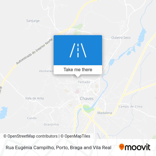 Rua Eugénia Campilho mapa