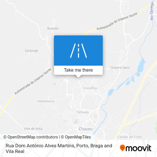 Rua Dom António Alves Martins map