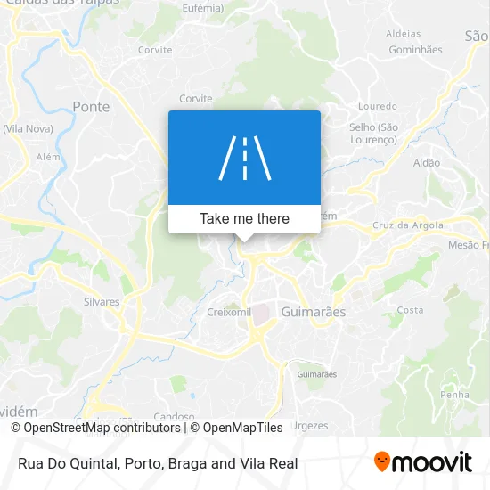 Rua Do Quintal map
