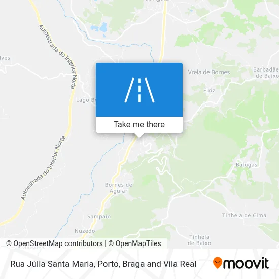Rua Júlia Santa Maria map