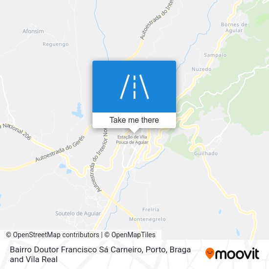 Bairro Doutor Francisco Sá Carneiro map