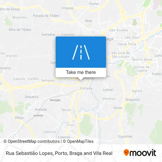 Rua Sebastião Lopes map