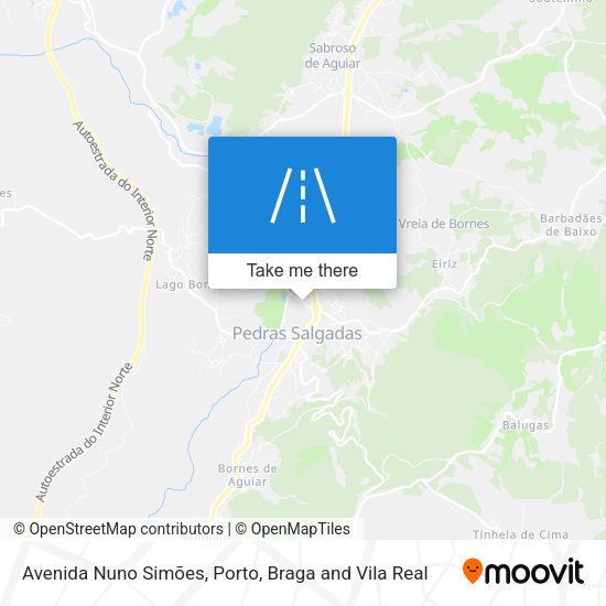 Avenida Nuno Simões map