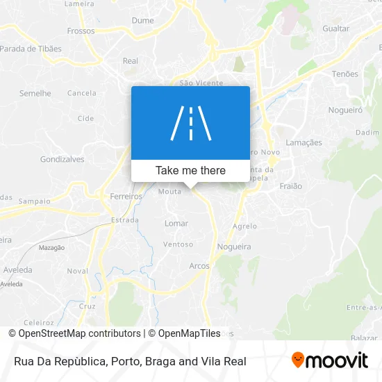 Rua Da Repùblica map