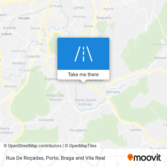 Rua De Roçadas map