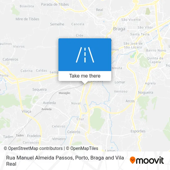 Rua Manuel Almeida Passos map