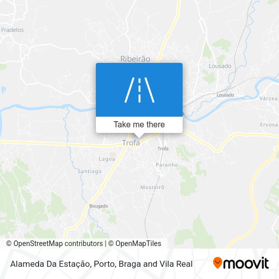 Alameda Da Estação map