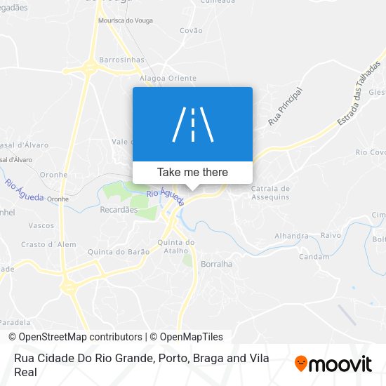 Rua Cidade Do Rio Grande mapa