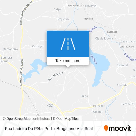 Rua Ladeira Da Pêta mapa