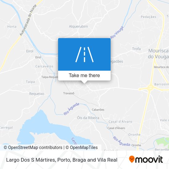 Largo Dos S Mártires map