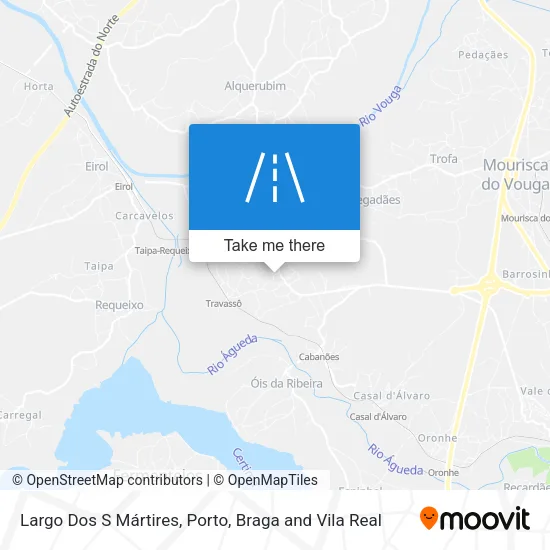 Largo Dos S Mártires map