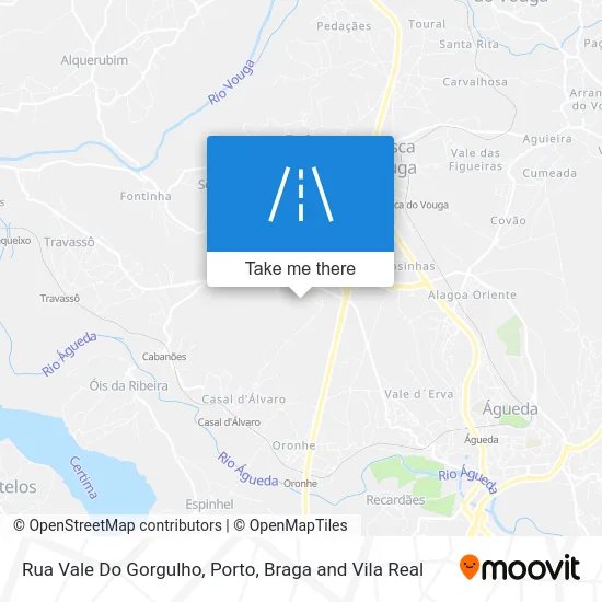 Rua Vale Do Gorgulho map