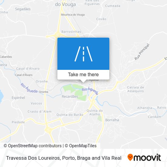 Travessa Dos Loureiros mapa