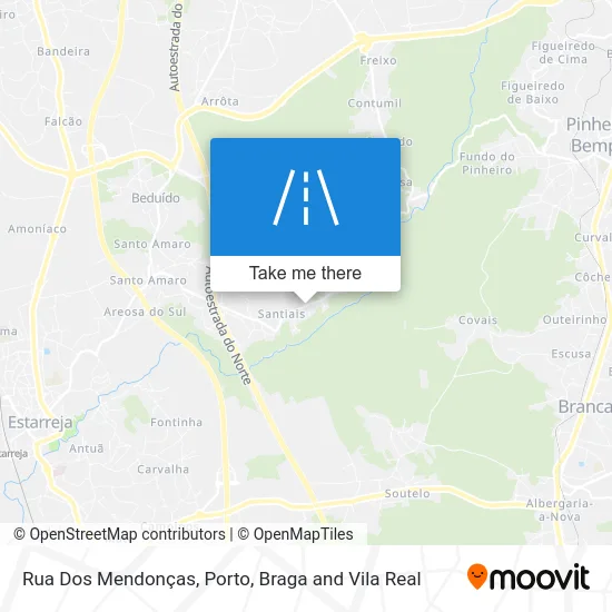 Rua Dos Mendonças map