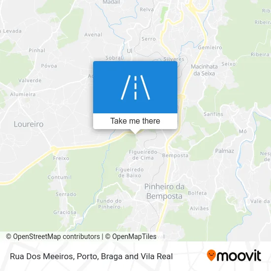 Rua Dos Meeiros map