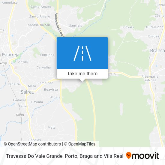 Travessa Do Vale Grande mapa