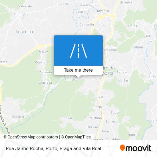 Rua Jaime Rocha map