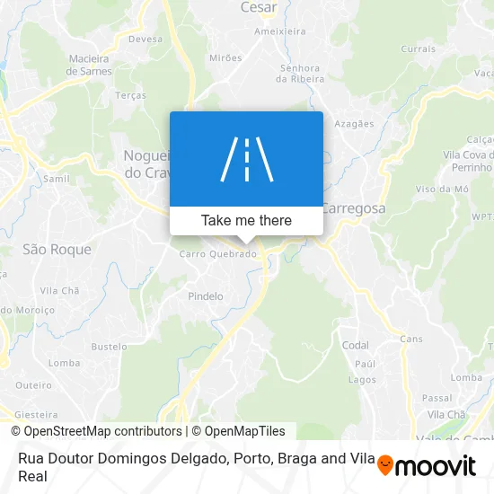 Rua Doutor Domingos Delgado map