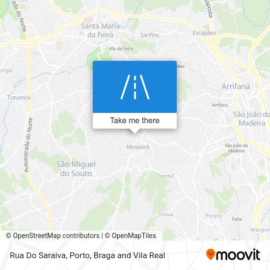Rua Do Saraiva mapa
