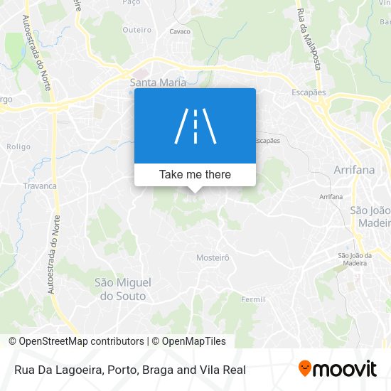 Rua Da Lagoeira map