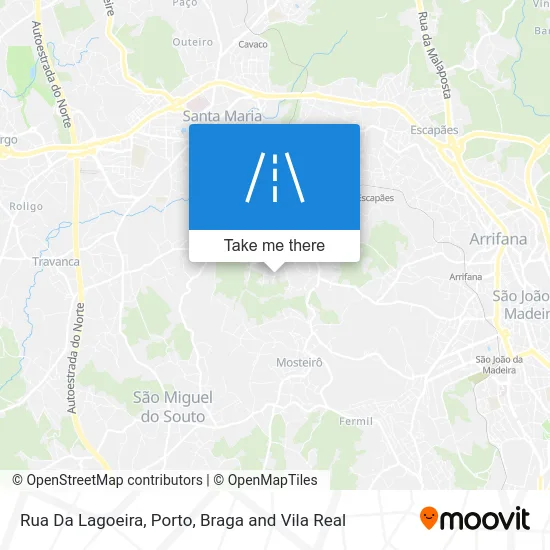 Rua Da Lagoeira map