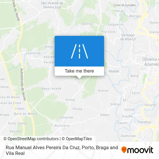 Rua Manuel Alves Pereira Da Cruz map