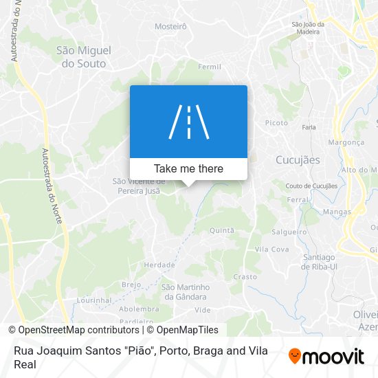 Rua Joaquim Santos "Pião" map