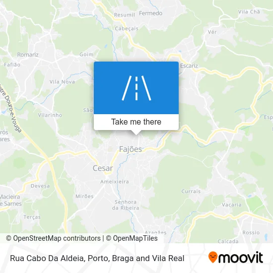 Rua Cabo Da Aldeia map