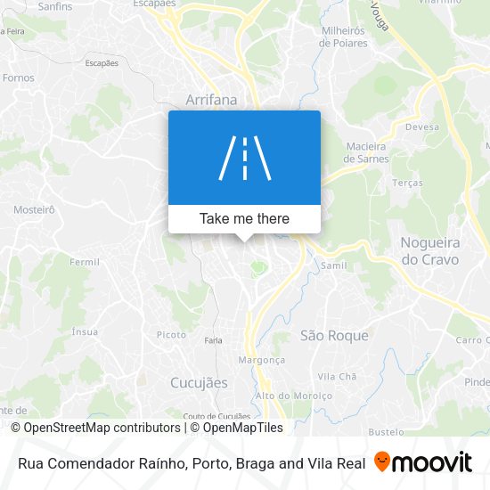 Rua Comendador Raínho map