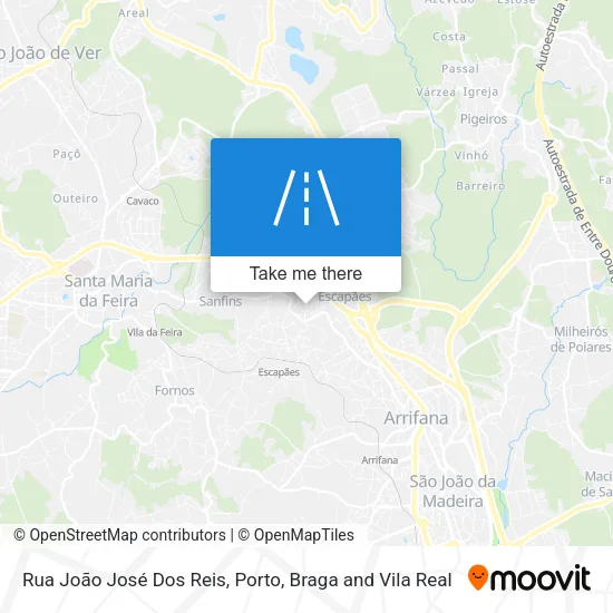 Rua João José Dos Reis map