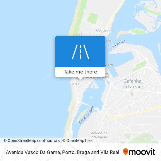 Avenida Vasco Da Gama mapa