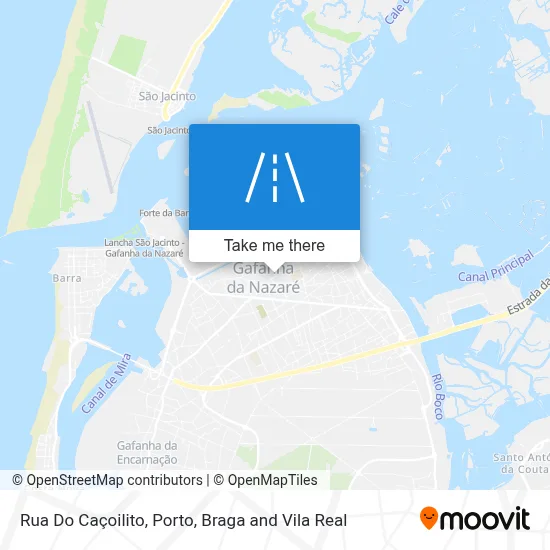 Rua Do Caçoilito map