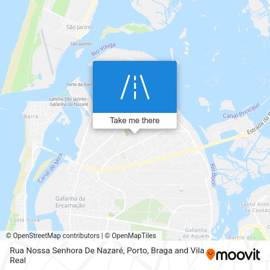 Rua Nossa Senhora De Nazaré mapa