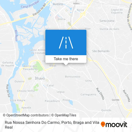 Rua Nossa Senhora Do Carmo map