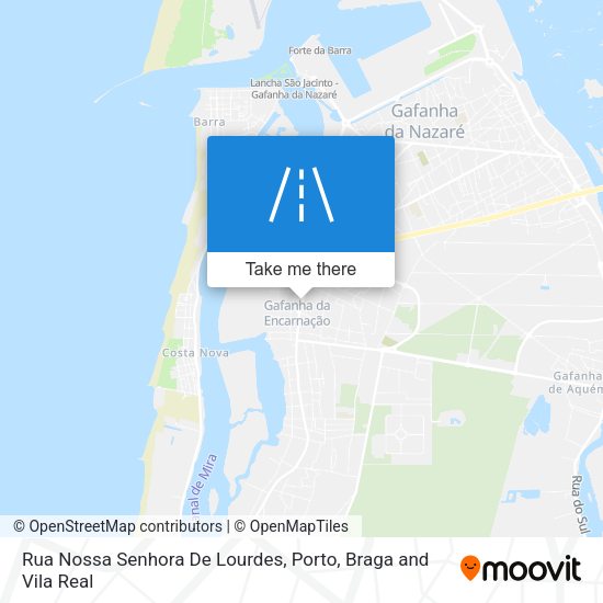 Rua Nossa Senhora De Lourdes mapa