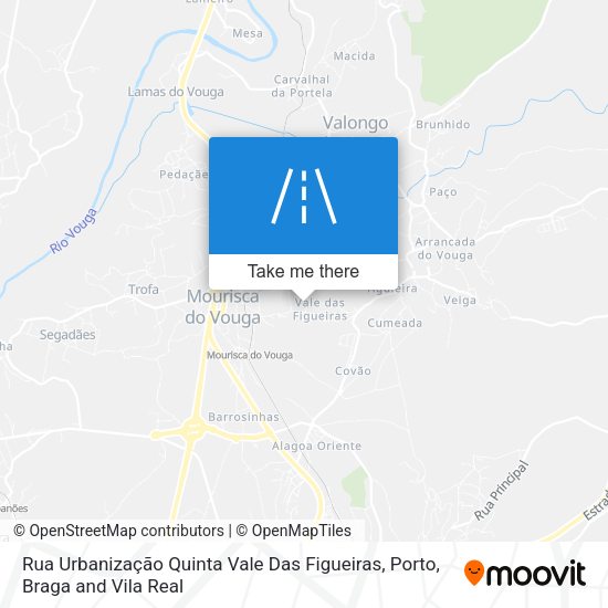 Rua Urbanização Quinta Vale Das Figueiras map