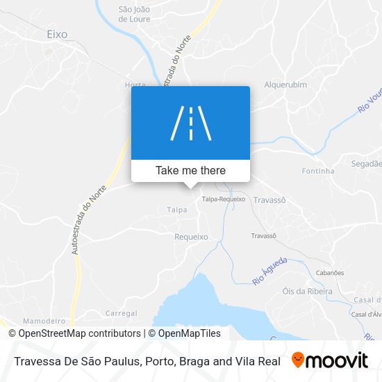 Travessa De São Paulus mapa