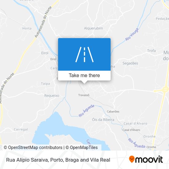 Rua Alípio Saraiva map