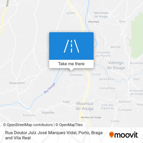 Rua Doutor Juíz José Marques Vidal map