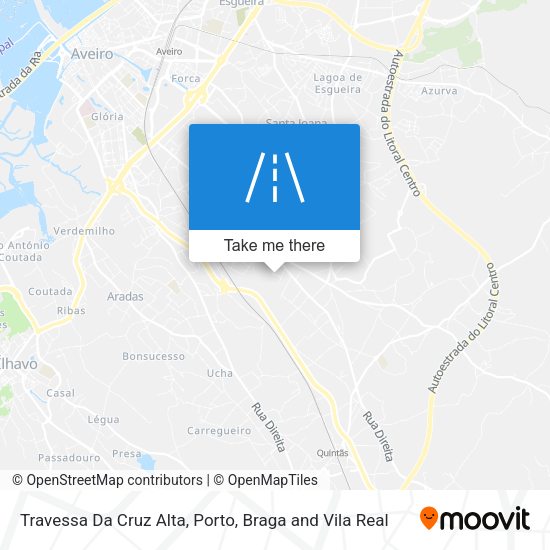 Travessa Da Cruz Alta mapa