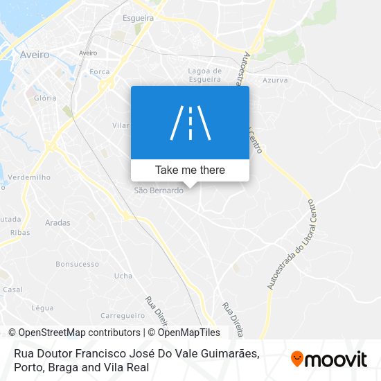 Rua Doutor Francisco José Do Vale Guimarães map