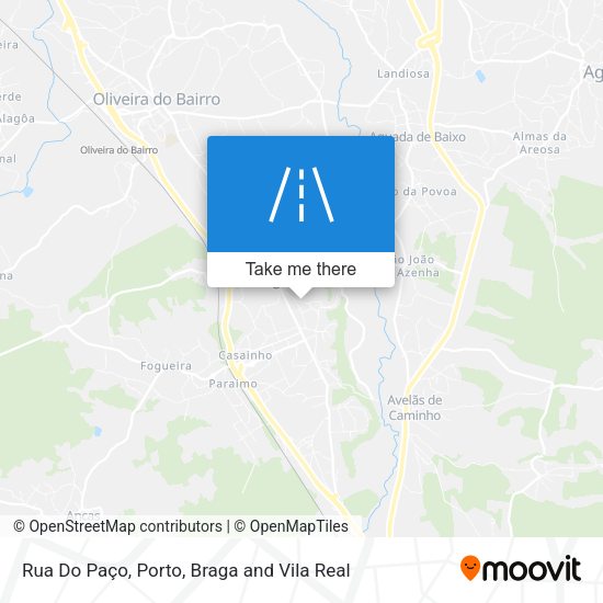 Rua Do Paço mapa