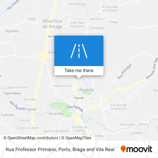 Rua Professor Primário map