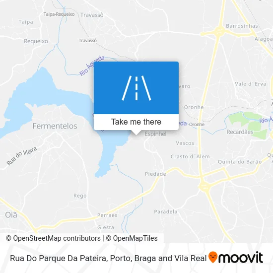 Rua Do Parque Da Pateira map