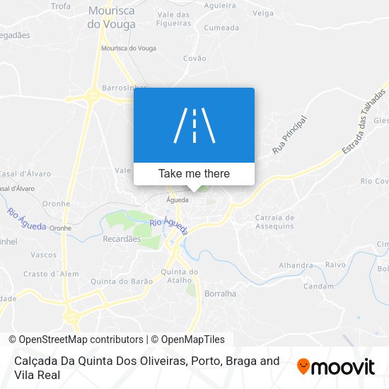Calçada Da Quinta Dos Oliveiras map