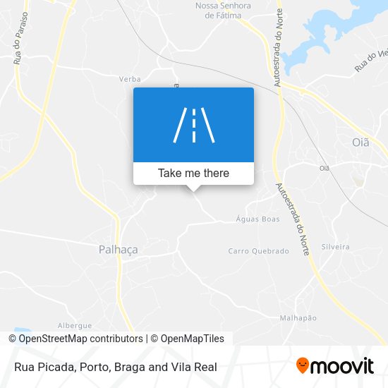 Rua Picada map