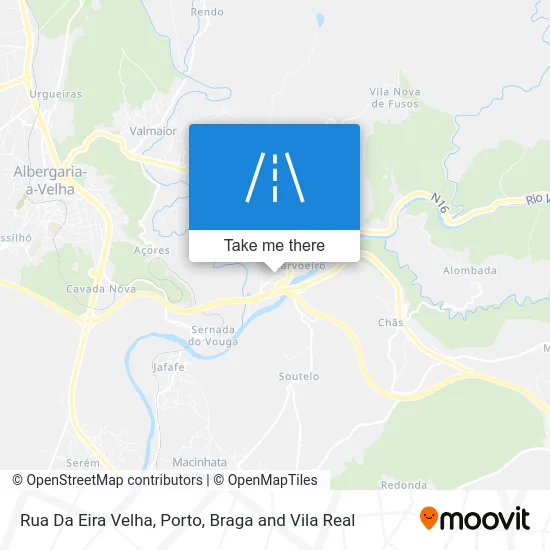 Rua Da Eira Velha map